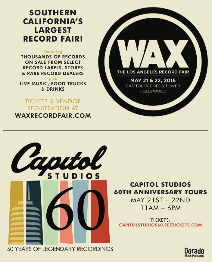 Capitol studios wax-record-fair-flier